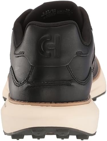 Cole Haan Men's Grandpro Ashland Runner Sneaker, Black/Ivory, 10 | Image 2