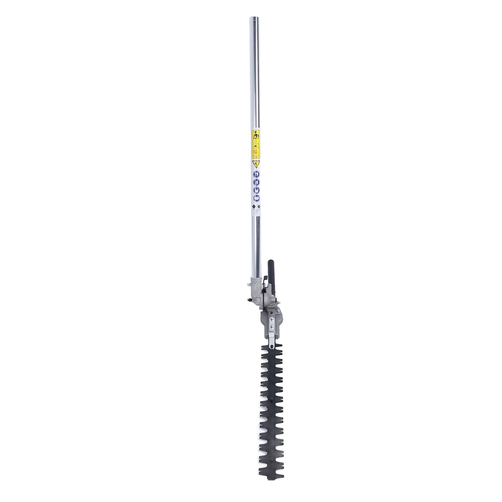 Cabezal de cortasetos, Accesorio de cortasetos Ajustable con Poste de extensión para Cortar césped y podar (26*ñame)