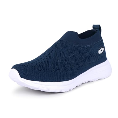 Image of TRASE Sports Slip-On Shoes for Kids | Knitted Upper Lightweight Footwear for Boys & Girls | Comfortable EVA Sole and Breathable Shoes for Walking & Play