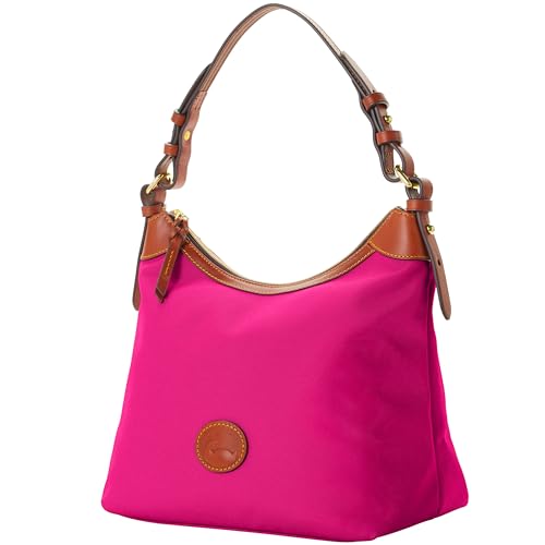 Image of Dooney & Bourke Shoulder Bags for Women, Nylon Bag with Removable Adjustable Leather Handle