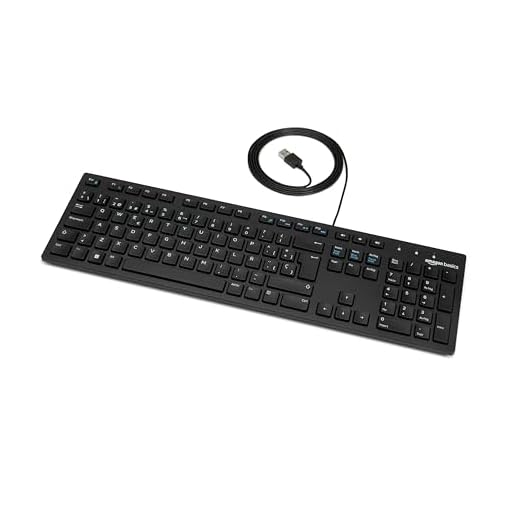 Amazon Basics — Teclado USB perfil bajo