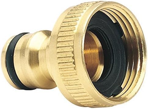Image of UKDeals Direct® Brass Outdoor Garden Hose 3/4" Screw on Female Threaded Tap Connecor for Garden Tap to 12.5mm / 15mm