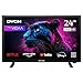 DYON Movie Smart 24 VX - 24 Zoll (60 cm) Smart TV mit HD Triple Tuner (DVB-C/-S2/-T2), App Store, Prime Video, Netflix, YouTube, DAZN, Disney+, waipu.tv, Hotelmodus