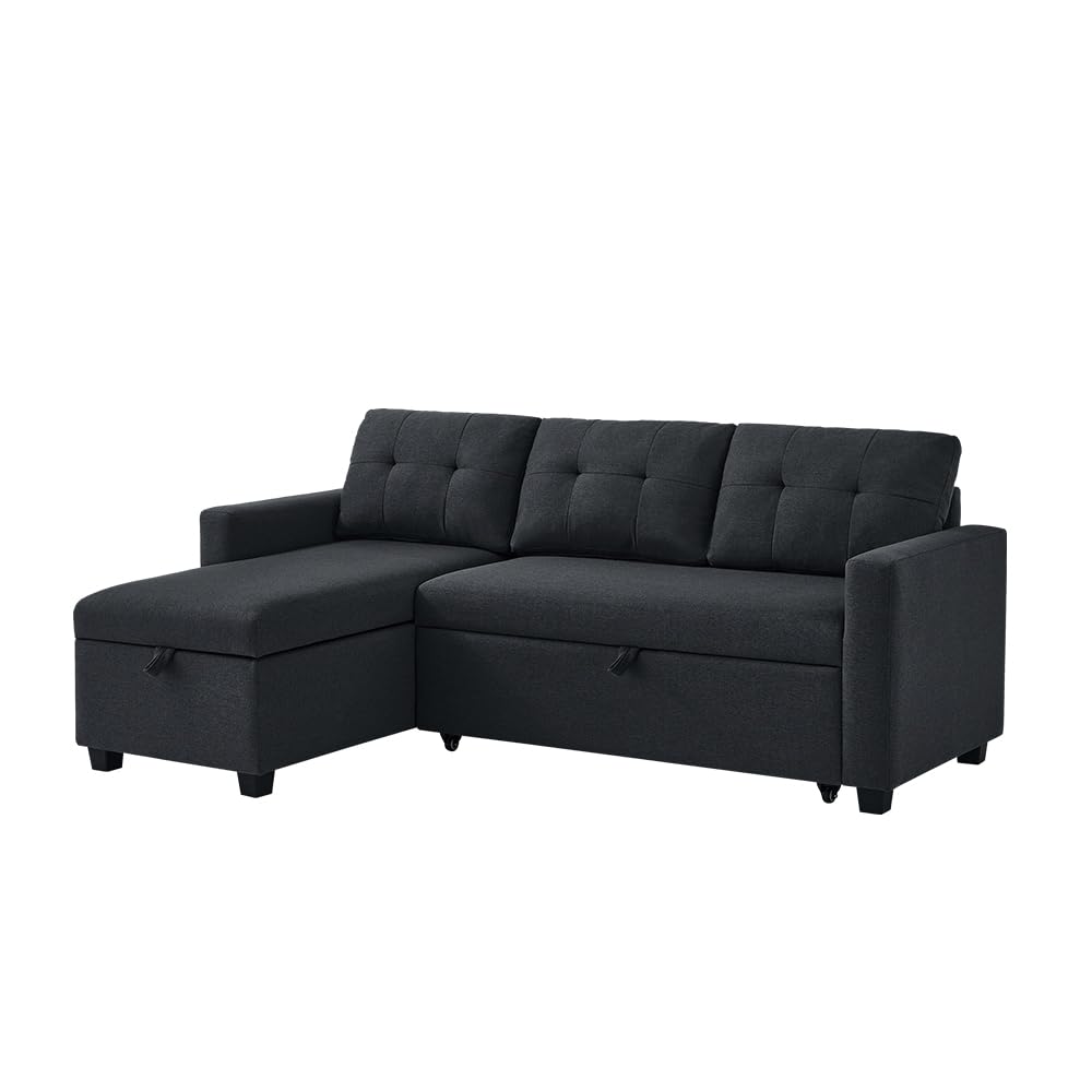 VitaliSpa Sofa L Form Campina, Anthrazit, 226 x 163 cm