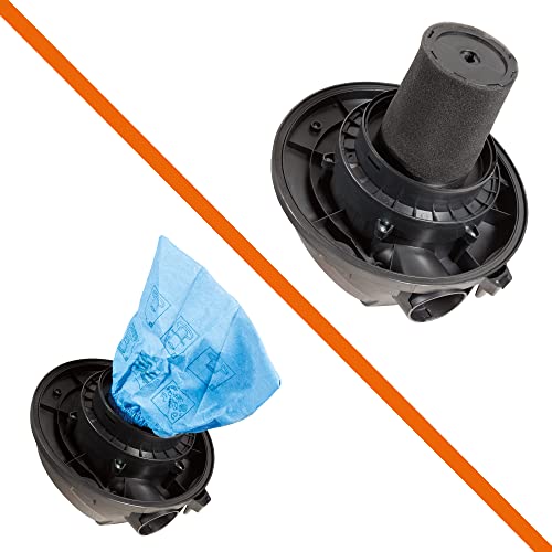 Aspirateur eau et poussière DC-WDE 1420 P de DELTAFOX - 1 400 W, flexible Ø 36 mm de 2,5 m, câble de 2,5 m, puissance d?aspiration de 17kPA, réservoir de 20 L, fonction de soufflage - Image 7