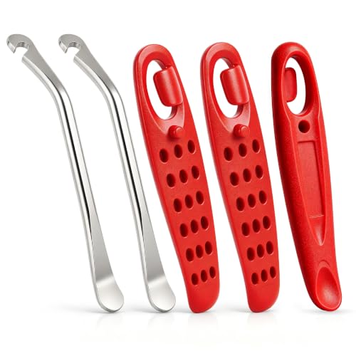 Bike Tire Levers – No-Break Tire Removal Tool, Anti-Slip for MTB/Road
