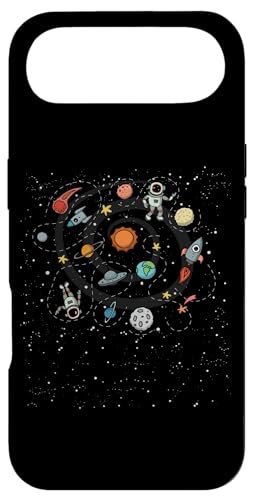Planète Système Spatial Solaire Astronaute Science Enfants Garçons Filles Coque pour iPhone Air