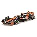 Produktbild Bburago - McLaren MCL38#4 Lando Norris, Maßstab 1:43, Diecast-Modell mit Helm und Vitrine, offizielle Lackierung 2024, realistische Details, offizielle McLaren-Lizenz, Alter 14+