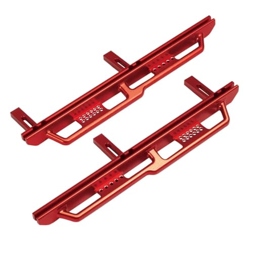 RC�C�����f�����i For Wrangler For Axial SCX6 For JLU 4WD 1/6 CNC�A���~�T�C�h�X�e�b�v�{�[�h ���b�N�X���C�_�[���[���y�_��RC�N���[���[�J�[�A�b�v�O���[�h�p�[�c(Red)