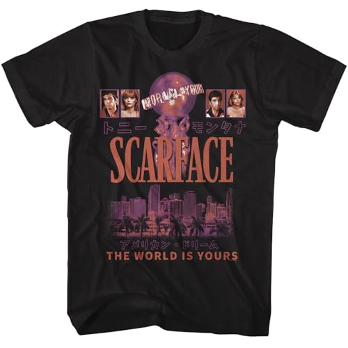 Amazon.com: American Classics Scarface The World is Yours Movie T
