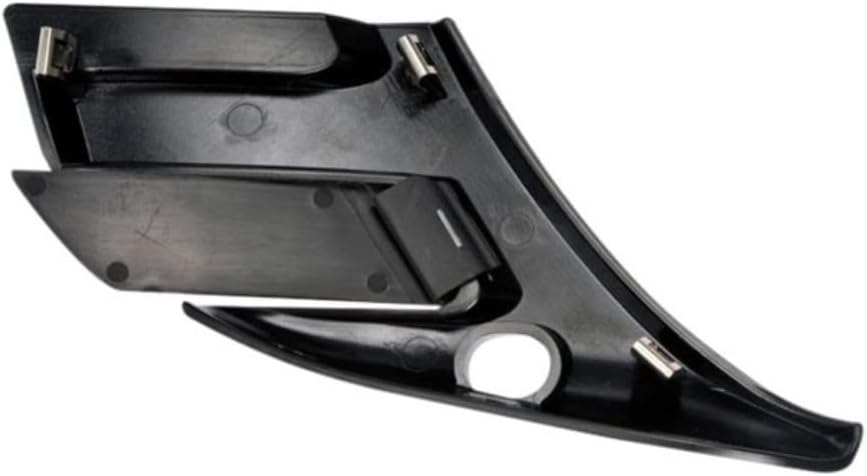 KarParts360 For GMC Sierra 2500 HD/3500/1500 2002 03 04 05 2006 Windshield Wiper Cowl End | Plastic | Black | Clip On | Irregular | 4MM Material Thickness | Replacement For 15287178