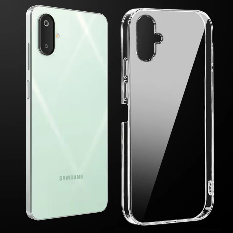 Image of DIZORO Compatible with Samsung Galaxy M06 5G / F06 5G Back Cover Case Clear,[ Anti Yellow ][Military Grade Protection] Hard PC Back Cover Transparent