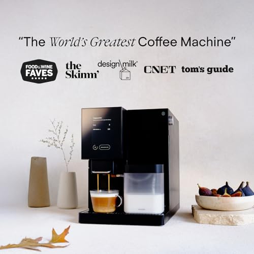 Terra Kaffe Super Automatic Espresso Machine - App-Enabled Coffee Machine - Auto Wake & Sleep - All Milk Types - Roaster-Approved Espresso Settings - Cappuccino Machines for Home - White TK-02 - Image 7