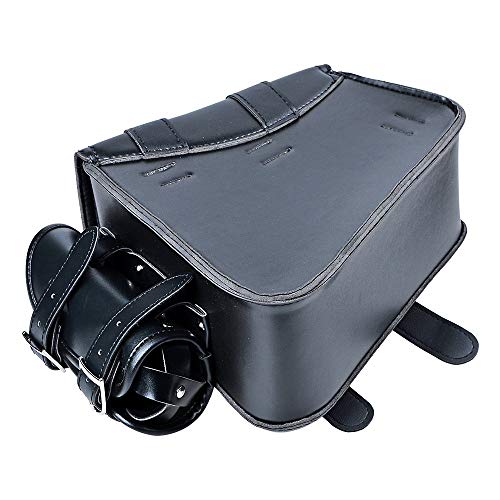 Cubierta batería y alforja lateral izquierda negra para moto miniatura 6