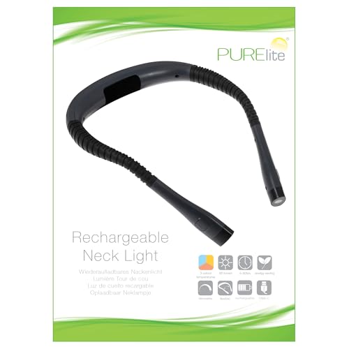 Lampe de lecture à intensité variable 3 couleurs et LED flexible