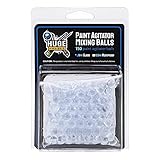 Huge Miniatures Paint Mixing Balls, 8mm Glass Agitators for Model Paints 150 Pack