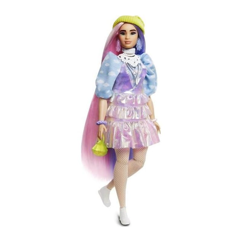 Muñeca Barbie Extra con accesorios y mascota miniatura 4