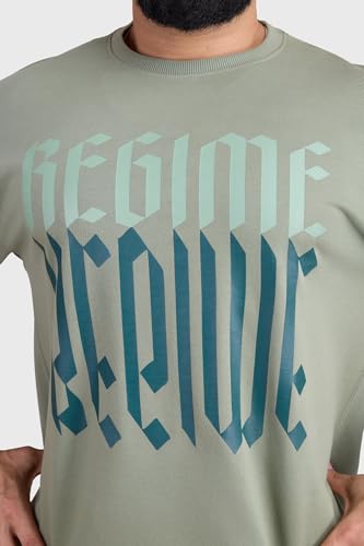 Image of FUAARK Regime Oversized Sports and Gym T-Shirt for Men