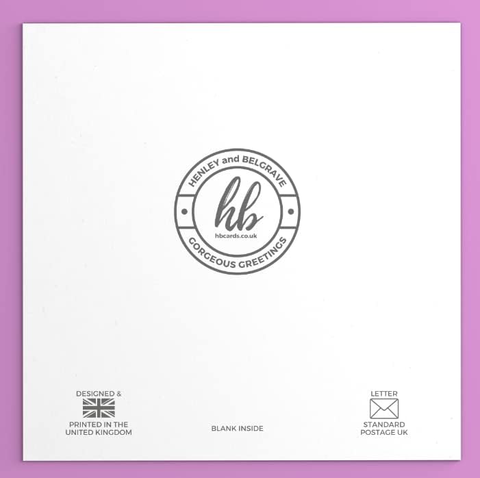 Mothers Day Card with Free Birthday Card - Premium Mother's Day Cards with Pink Floral Design