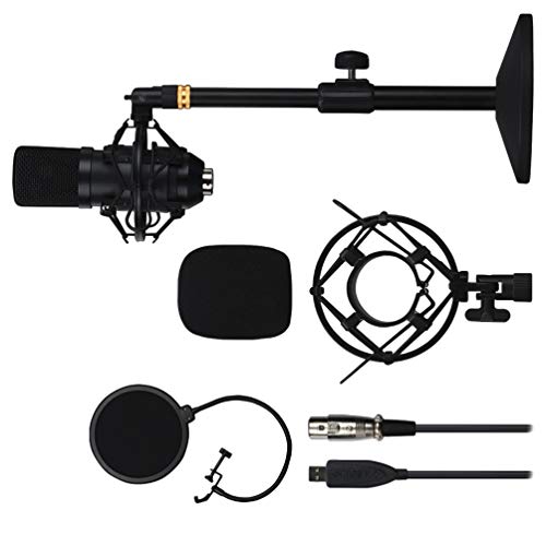 EXCEART 1 Set USB-Aufnahmemikrofon Professionelles Podcast-PC-Mikrofon Studio Nieren-Kondensatormikrofon mit… – Bild 5