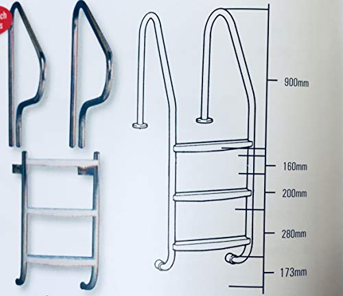 Certikin STAINLESS STEEL 3 TREAD 1.5