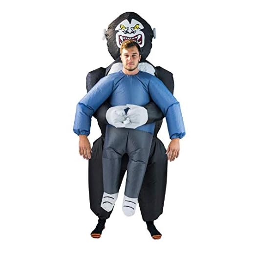 Bodysocks® Disfraz Hinchable Lift You Up de Rey Gorila Adulto