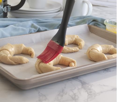 GoodCook Touch Silicone Basting Brush with Non-Slip Handle, Red/Black - image 7