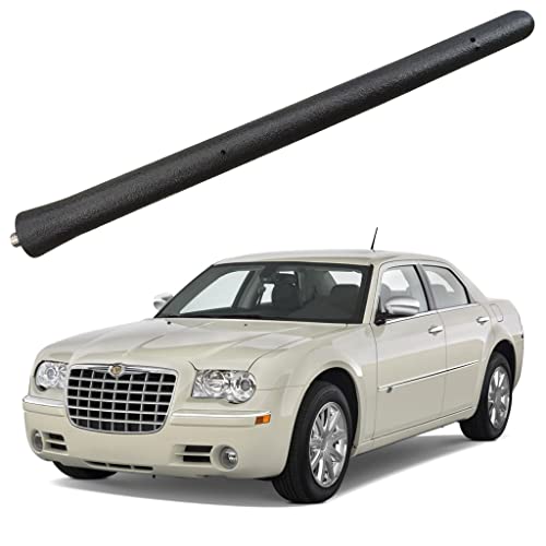 Rubber Antenna for Chrysler 300 (2007-2009), Chrysler 300 Antenna - Car Wash Proof, 6 3/4 Inch Internal Copper Coil Antenna Mast Replacement