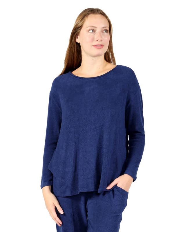 Image of LA CERA Women's Pullover Top, Comfortable Long Sleeve Sweatshirt