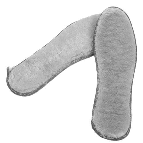 4 pares plantillas térmicas de felpa para invierno mujer miniatura 1