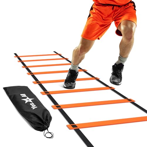 YES4ALL Agility Ladder - 8 rungs - Orange