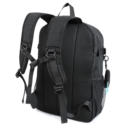 Image of FIREFIRST x Hatsune Miku Backpack-Grey,24L-Miku Merch Birthday Gift | Includes a Mini Storage Pouch,Miku Anime Backpacks for Outdoor,Travel,Concerts,Miku Cosplay,with Computer Compartment