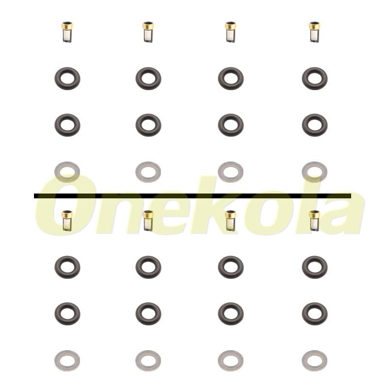 Fuel Injector Service Repair Kit Filters O rings Seals Grommets For Hyundai For Kia OEM 35310-04090 3531004090 35310 04090 - (Color: 20 set)