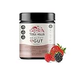 TERRA ORIGIN Healthy Gut Powder (Berry Flavor) |30-Servings with L-Glutamine, Zinc, Glucosamine, Slippery Elm Bark, Marshmallow Root and More!