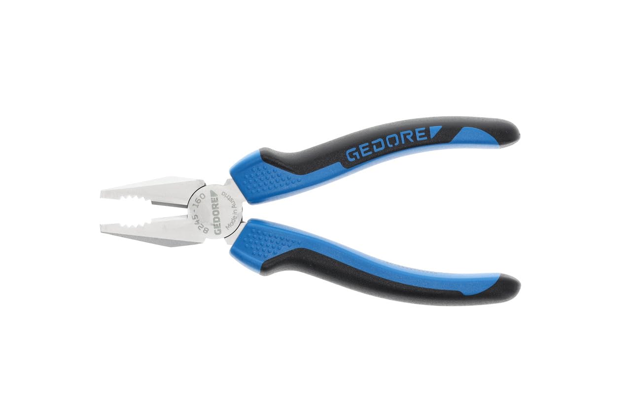 GEDORE Combination Pliers For Cutting/Holding/Twisting, Long Cutting Edges, Non-Slip Handles, European Pattern, Length 180 Mm, 8245-180 TL - View #7