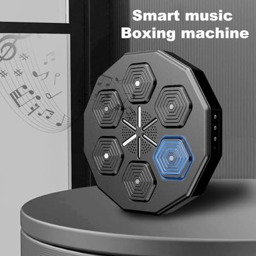 Machine d'entraînement de boxe musicale 40 cm avec cibles LED interactives - 4