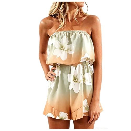 Mono corto de verano transpirable para evitar el calor con diseño floral de playa