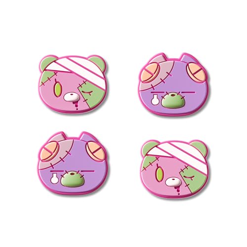 Image of GeekShare Joystick Caps Compatible with Switch 2 - Anti-Slip Thumb Grip Caps - 4PCS Silicone Analog Cover Cute Character Thumbstick Grips for Switch 2025 - Patch Moe Doll