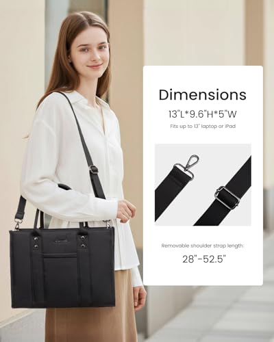 Image of LOVEVOOK Purse for Women Leather Tote Bag Purse and Handbags, Satchel Shoulder Crossbody Top Handle Bags with Zipper