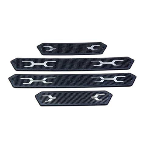Seuil de porte Nissan Juke garnitures en acier brossé style élégant