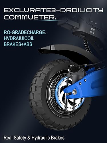 Electric Scooter for Adults, 5000W Dual Motor Off Road