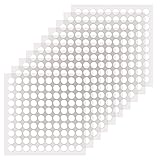 Material confiable: nuestros putties adhesivos están hechos de acrílico suave de alta calidad, duradero, reutilizable y ecológico.El rendimiento transparente los hace combinar fácilmente diversos fondos en diferentes colores.Puede cortar la masilla adhesiva en diferentes tamaños y formas para satisfacer sus necesidades.