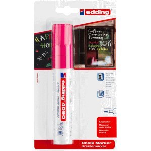 edding 6 x Kreidemarker 4090 4-15mm neonrosa
