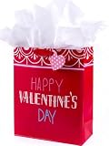 Hallmark 15' Extra Large Gift Bag with Tissue Paper (Happy Valentine's Day)