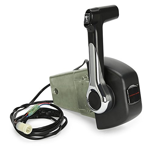 RUPSE Outboard Engine Binnacle Remote Control Box Assembly Top Console Mount for Yamaha Console 704 Single