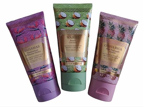 Bath & Body Works Travel Size Ultimate Hydration Body Creams: