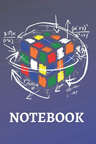 Rubik Cube Math Notebook: 6x9 Rubik Cube Notebook, Rubik Cube Equation Math, 120 Graph Pages School College