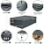 Outdoor Furniture cover Waterproof, Outdoor Sectional Cover, Rectangular Patio Covers for Outdoor Furniture Set, 110" L x 84" W x 29" H -Black