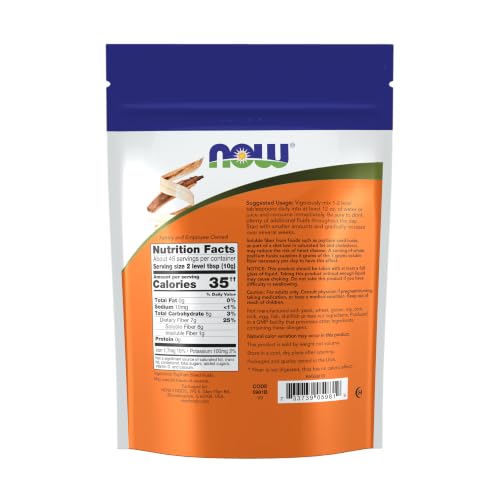 NOW Foods MNI05981 Fiber Supplement