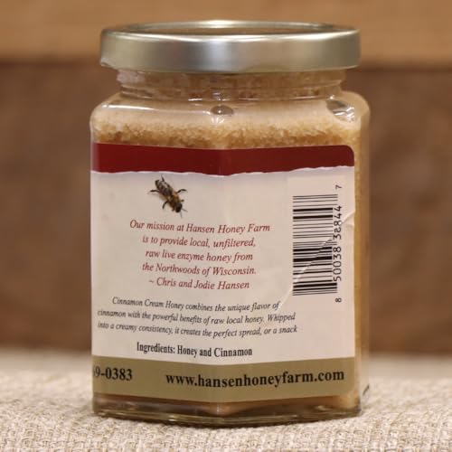 Miel Cremosa con Canela Hansen Honey Farm miniatura 2